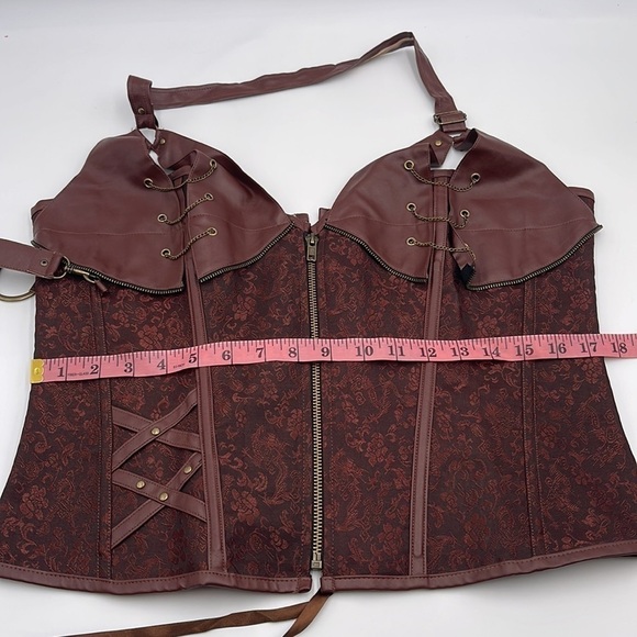 3XL Brown Corset *New without tags * - Picture 5 of 12
